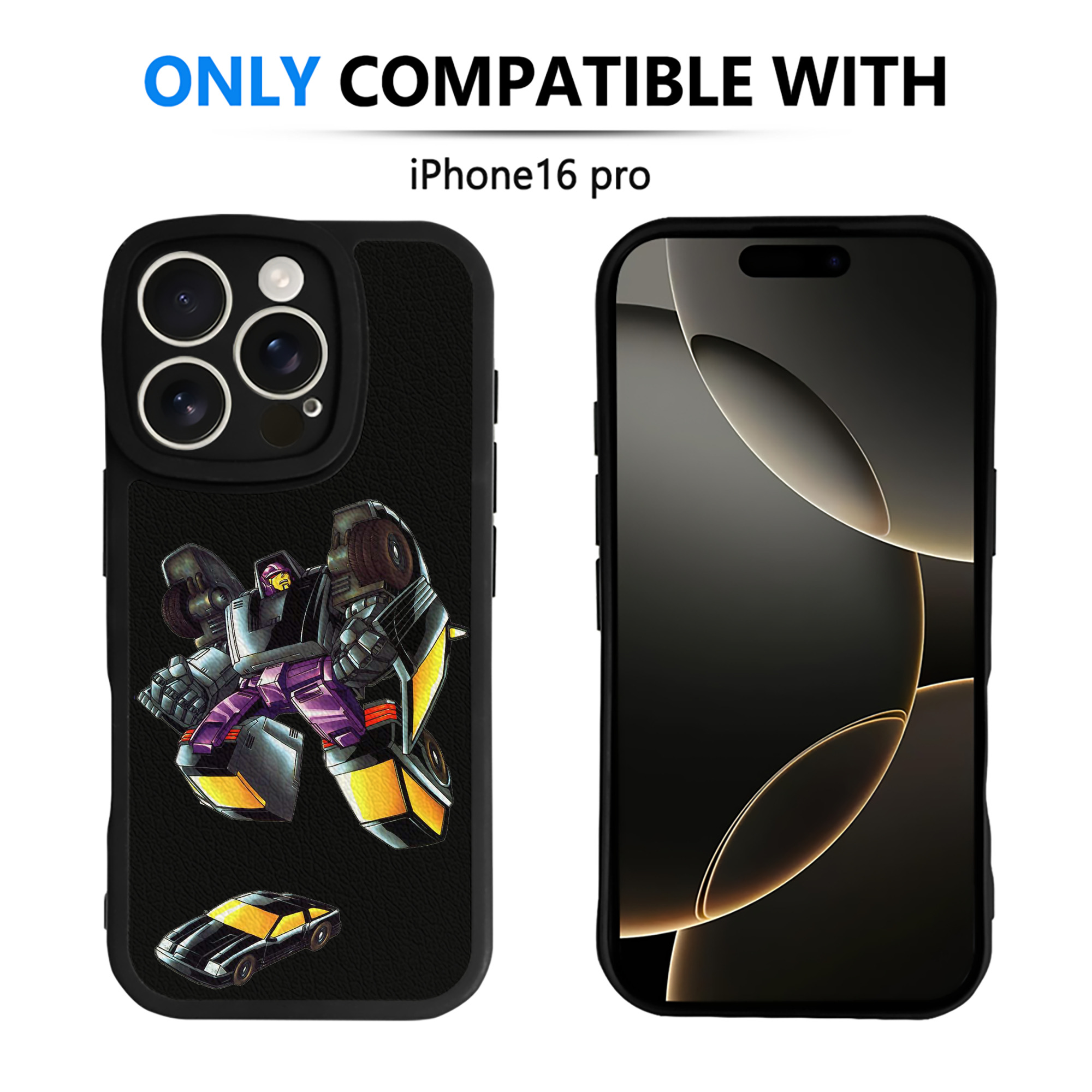 （画像用）  【iPhone 16シリーズ対応】シリコンスマホケース（レザー調） 材質：シリコン